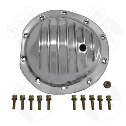 Yukon Gear & Axle Yukon Gear Polished Aluminum Cover For 8.5in GM YP C2-GM8.5-F YP C2-GM8.5-F Photo - Primary