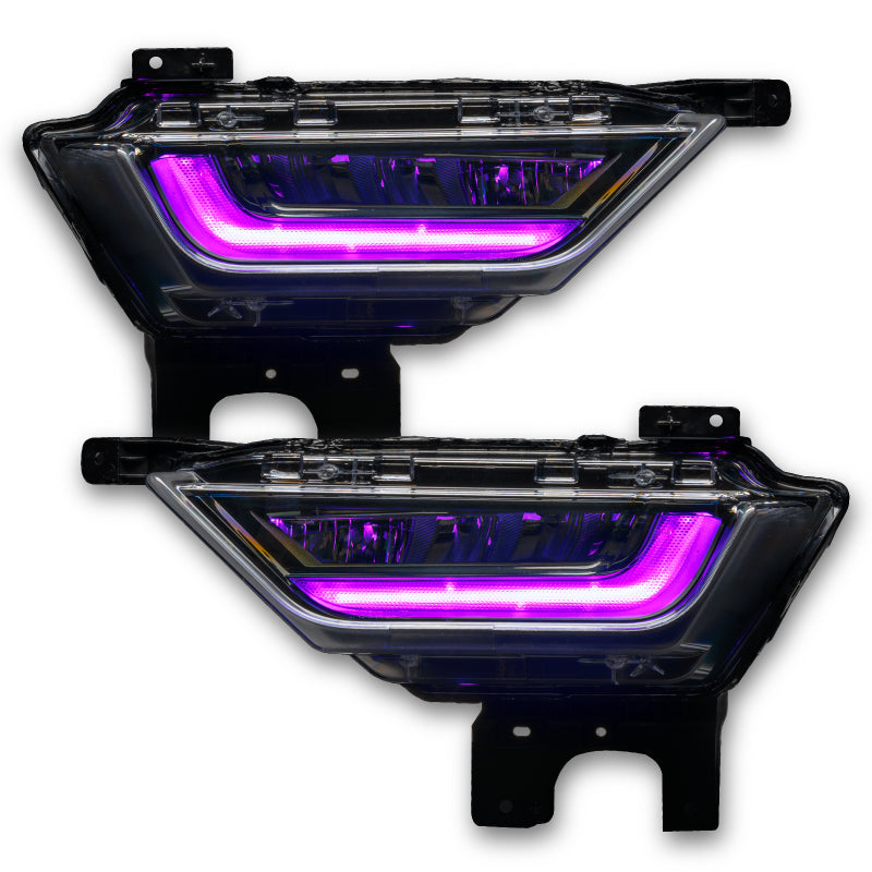 ORACLE Lighting Oracle 21-22 Ford F-150 ColorSHIFT RGB+W Fog Light DRL Upgrade Kit w/ No Controller 1462-334 1462-334 Photo - Unmounted