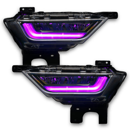 ORACLE Lighting Oracle 21-22 Ford F-150 ColorSHIFT RGB+W Fog Light DRL Upgrade Kit w/ No Controller 1462-334 1462-334 Photo - Unmounted