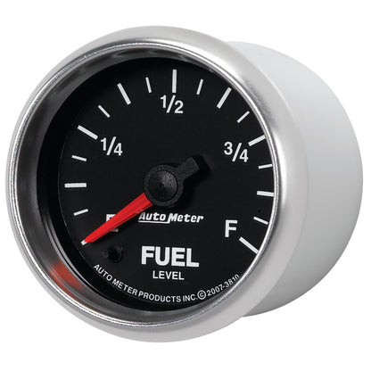 AutoMeter GS 2 1/16in. 0-280 Ohms Fuel Level Gauge - Stepper Motor 3810 3810 User 2