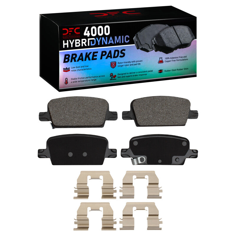 DFC DFC 4000 HybriDynamic Brake Pads Brakes, Rotors & Pads Brake Pads - OE main image