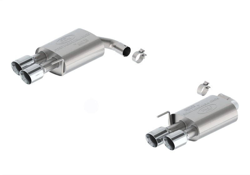 Ford Racing 2024 Mustang 2.3L Touring Non-Active Axle-Back w/GT Valance - Chrome Tip M-5230-M2TCV M-5230-M2TCV Photo - Primary