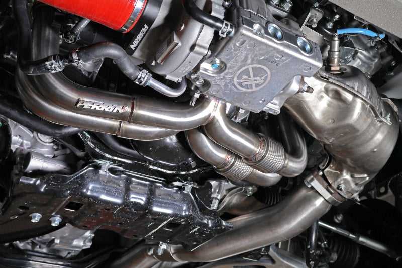 Perrin Performance Perrin 22-24 Subaru WRX / 20-24 OBXT & Legacy XT / 19-24 Ascent Equal Length Header - Brushed SS PSP-EXT-058 PSP-EXT-058 User 1