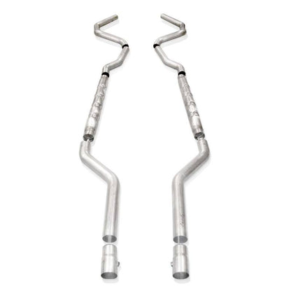 Stainless Works Chevy Camaro 1967-69 Exhaust 3in Stainless Chambered No X-Pipe CA679LSCH CA679LSCH Photo - Primary