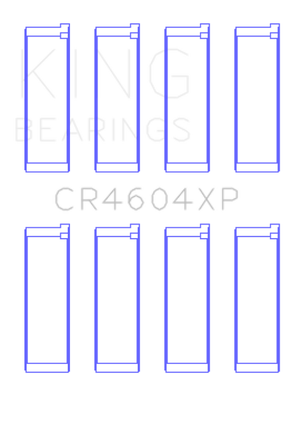 King Engine Bearings King 07-09 Mazdaspeed 3 L3-VDT MZR DISI (t) Duratec High Performance Rod Bearing Set - Size (STDX) CR4604XPSTDX CR4604XPSTDX Photo - Primary