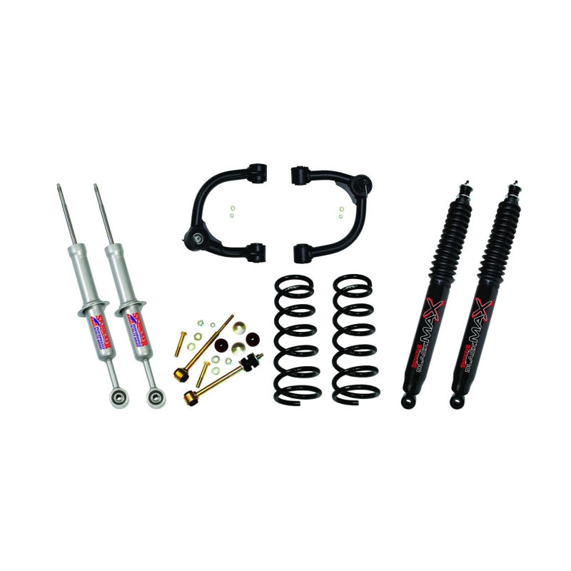 Skyjacker 3in Upper A-Arm Kit w/ Performance Struts Rear Coils & Black MAX Shocks FJ730STUB FJ730STUB Photo - Primary