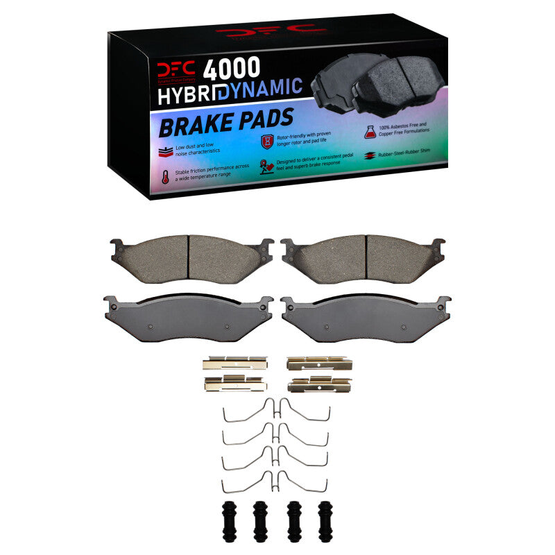 DFC DFC 4000 HybriDynamic Brake Pads Brakes, Rotors & Pads Brake Pads - OE main image