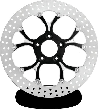 Performance Machine Disc/Carr 13x.20 Sf Galaxy Left - Contrast Cut Platinum 0133-3015GALLS-BMP 0133-3015GALLS-BMP Photo - Primary