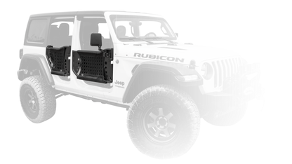 Body Armor 4x4 2018+ Jeep Wrangler JL and Gladiator JT Trail Doors Rear Pair JL-6150 JL-6150 User 2