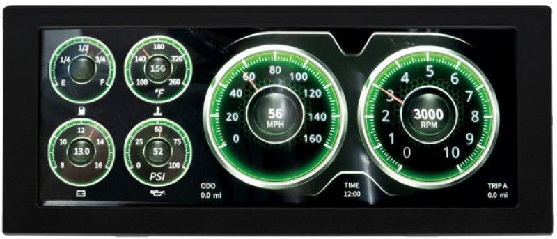 AutoMeter InVision Digital Instrument Display Color LCD Including Panel Mount - Universal 7000 7000 User 1