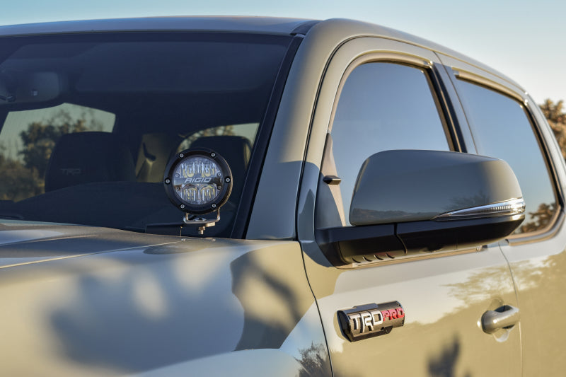 Rigid Industries 16-20 Toyota Tacoma A-Pillar Mount (Fits 360-Series, D-Series, D-SS) 46702 46702 Photo - Mounted