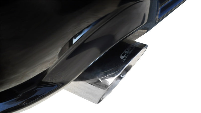 Corsa Performance 05-10 Ford Mustang Shelby GT500 5.4L V8 Polished Xtreme Axle-Back 14314 Photo - Mounted