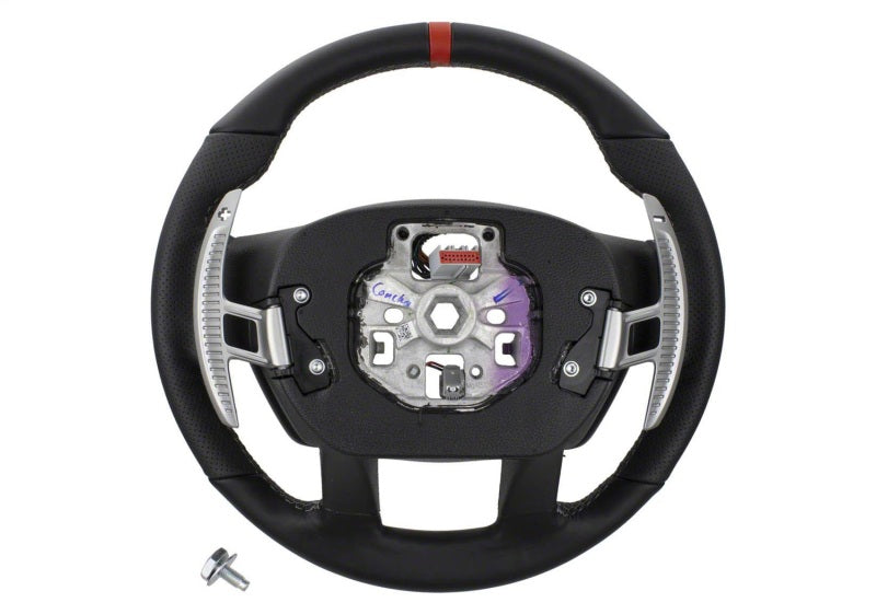 Ford Performance Parts 2015-2017 F-150 Raptor Performance Steering Wheel Kit - Red Sightline M-3600-F15RRD Photo - Unmounted