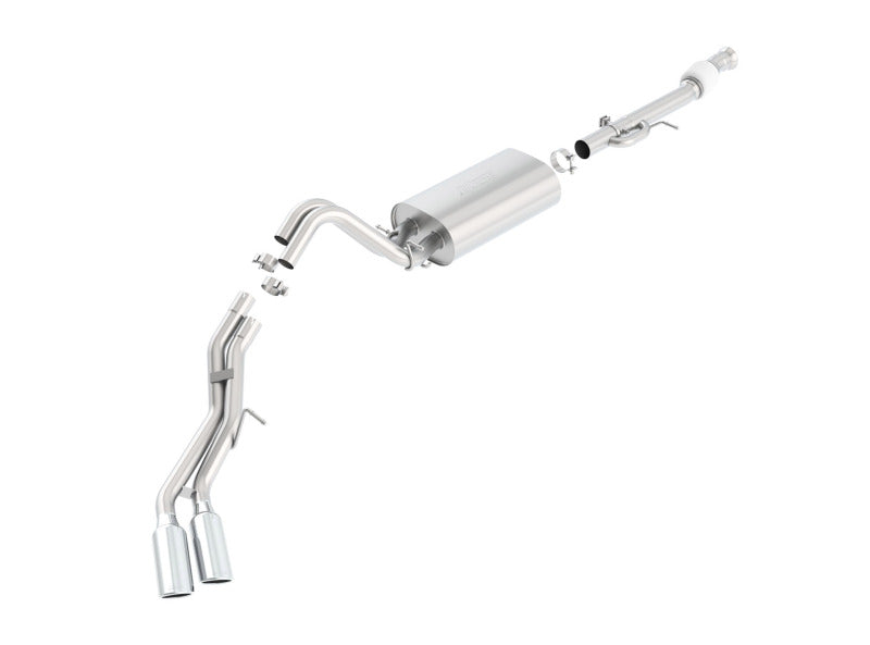 Borla 15-16 Cadillac Escalade ESV 6.2L Auto Trans Dual Round Rolled Truck Side Exit Catback Exhaust 140560 140560 Photo - Primary
