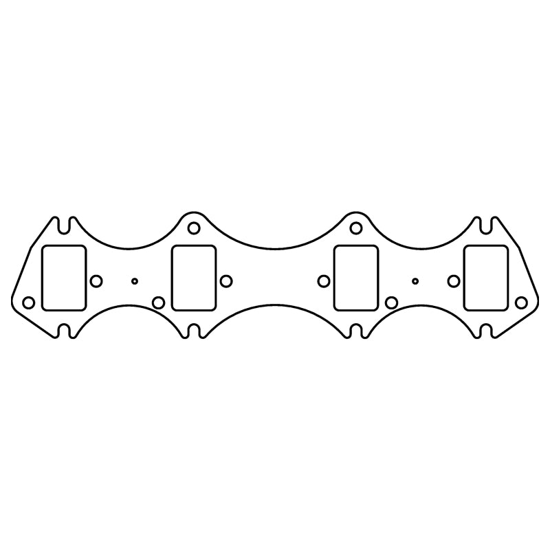 Cometic Gasket Exhaust Header Gasket Set BBF 1.560 x 2.320 CAGC5922-030 C5922-030 Photo - Primary