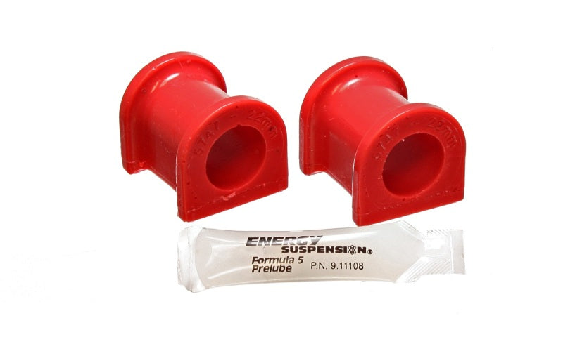 Energy Suspension Sway Bar Bushing Set Red Mitsubishi Lancer Evolution 2003-2003 5.5155R Photo - Primary