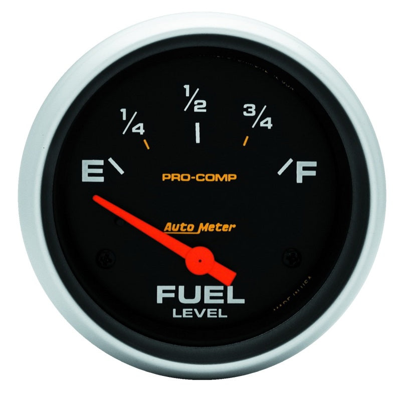 Autometer Gauge, Fuel Level, 2 5/8", 240E to 33F, Elec, Pro-Comp 5417 Photo - Primary