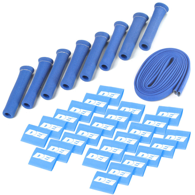 DEI Protect-A-Boot and Wire Kit 8 Cylinder - Blue 10732 10732 Photo - Primary