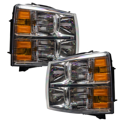 ORACLE Lighting Oracle 07-13 Chevrolet Silverado SMD HL - Round Style - White 7007-001 7007-001 Photo - lifestyle view