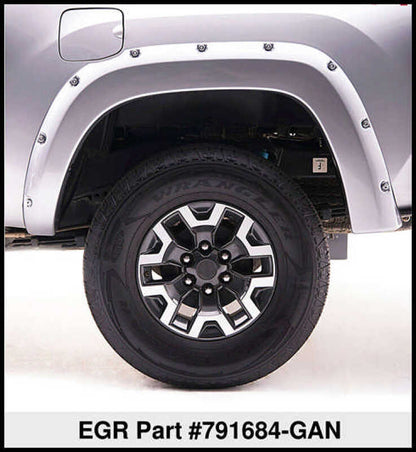 EGR 15+ GMC Sierra HD Bolt-On Look Color Match Fender Flares - Set - FF Switchblade Silver 791684-GAN 791684-GAN Thumbnail