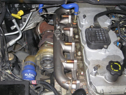 aFe BladeRunner Stainless Steel Exhaust Manifold Dodge Diesel Trucks 03-07 46-40011 Photo - Mounted