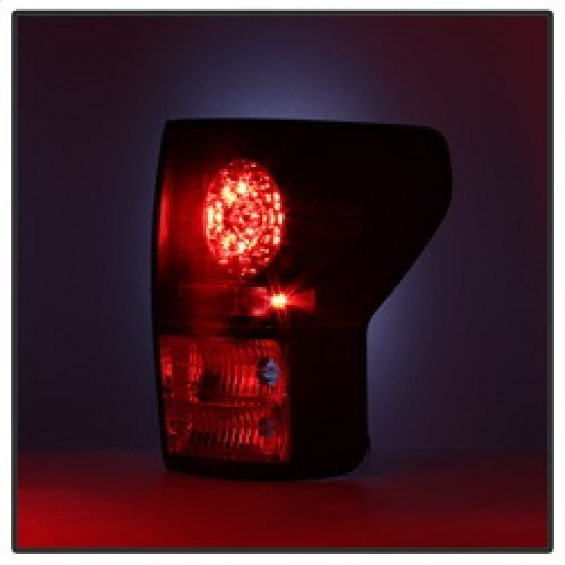 Spyder Toyota Tundra 07-13 LED Tail lights Black ALT-YD-TTU07-LED-BK 5029584 5029584 Photo - Unmounted