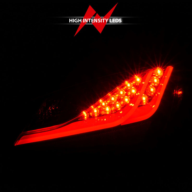 ANZO 10-13 Hyundai Genesis 2DR LED Taillights Smoke 321347 321347 Photo - Unmounted