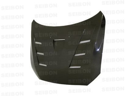 Seibon 08-12 Mitsubishi Evo X Carbon Fiber Hood HD0809MITEVOX-TS Photo - Primary
