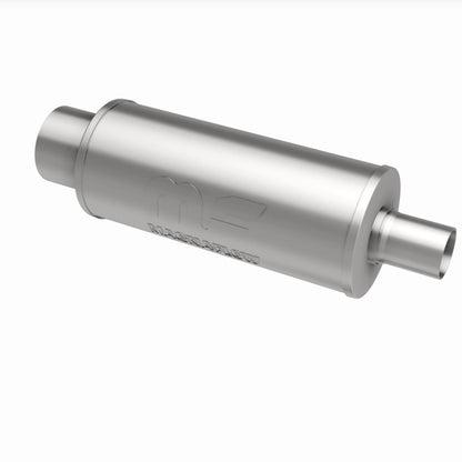 MagnaFlow 6" Round Center/Center Performance Muffler With Tip 14822 360 Degree Image Set