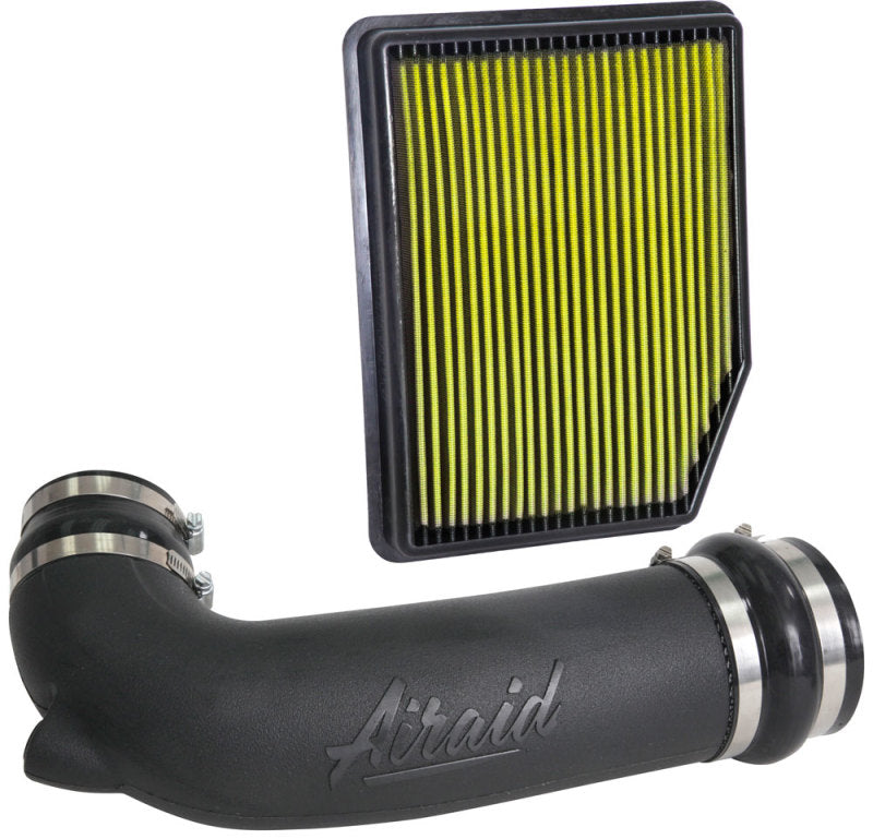 Airaid 19-20 Chevrolet Silverado 1500 V6-4.3L Jr Intake Kit - Oiled / Yellow Media 204-795 204-795 Photo - Primary