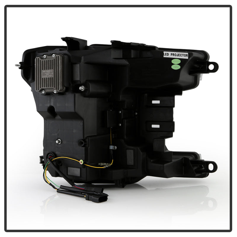 SPYDER 18-20 Ford F-150 Headlights - Halogen Model Only - DRL LED - Black PRO-YD-FF15018HALAP-SEQ-BK 5088475 5088475 User 2