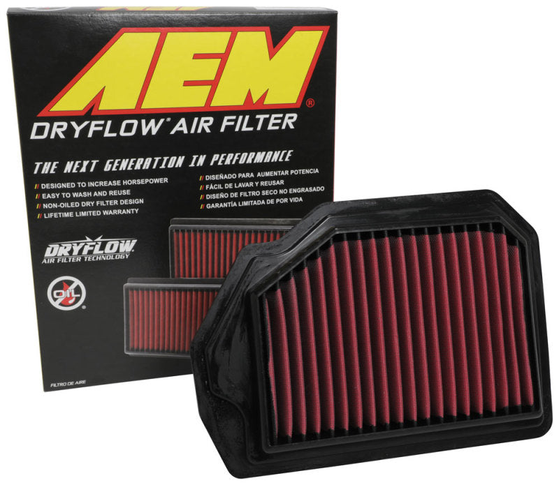 AEM Induction AEM 2015 Hyundai Genesis Sedan V6-3.8L F/I Dryflow Air Filter 28-50019 28-50019 Photo - out of package