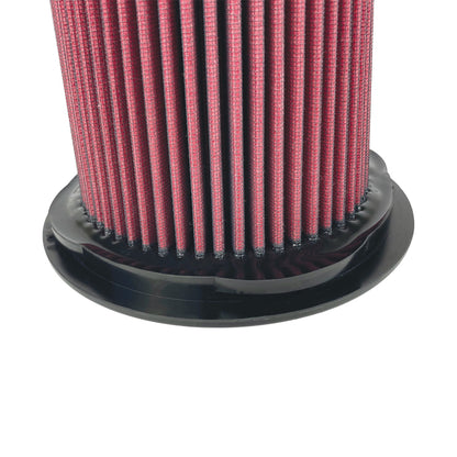Injen 8-Layer Oiled Cotton Gauze Air Filter 5in Flange ID 8in Base/ 7.9in Height/ 5.3in Inertia Top X-1116-BR X-1116-BR User 1
