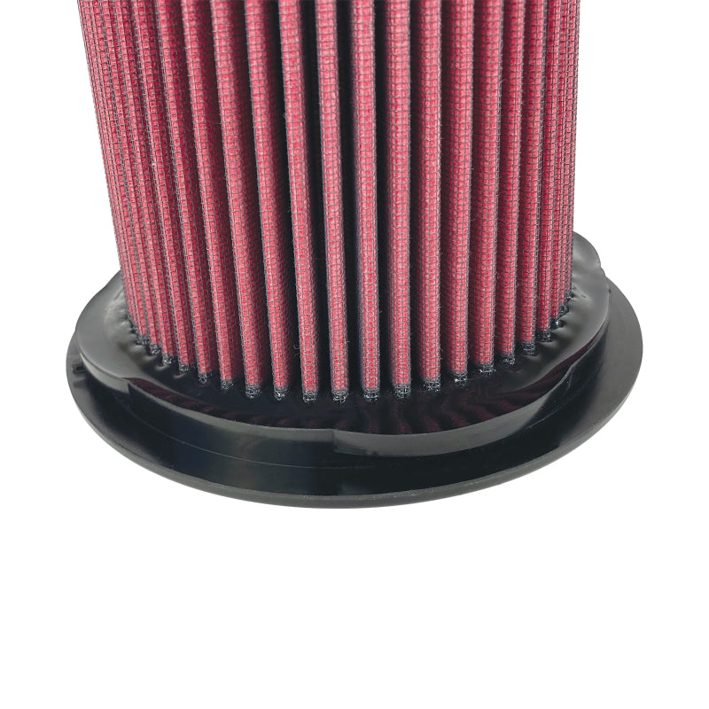 Injen 8-Layer Oiled Cotton Gauze Air Filter 5in Flange ID 8in Base/ 7.9in Height/ 5.3in Inertia Top X-1116-BR X-1116-BR User 1