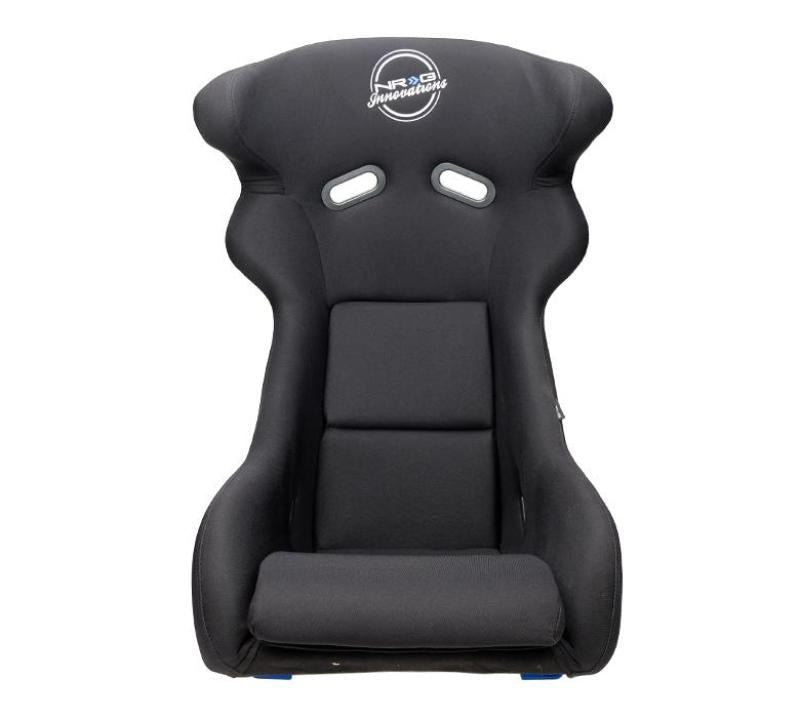 NRG FRP Bucket Seat - White Finish with Arrow Embroidery And Blue Side Mount Bracket FRP-600WT FRP-600WT User 1