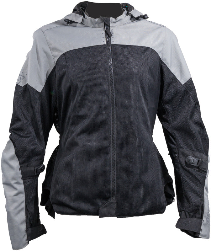 Speed and Strength Starstruck Mesh Jacket Grey/Black Womens - Large 609921 609921 User 1