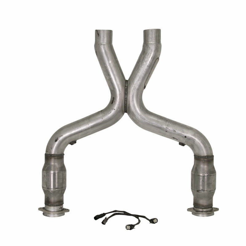 BBK Performance 2011-12 Mustang Gt 3" X-pipe W/converters- Fits 1633 Series Headers 1658 Photo - Primary