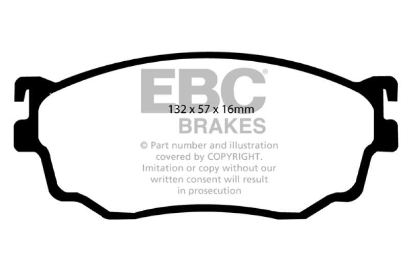 EBC Disc Brake Pad Set UD755 Photo - Primary