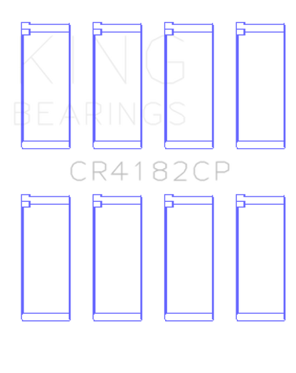 King Engine Bearings King VW ABL / AEY / AGR / AHH / AHU 1.9L (Size 0.25) Rod Bearing Set CR4182CP0.25 CR4182CP0.25 Photo - Primary