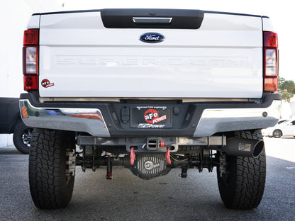 aFe  POWER 49-43086-B MACH Force-Xp 4" 409 SS Cat-Back Exhaust System 49-43086-B Photo - Mounted