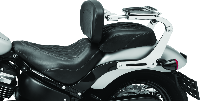 Kuryakyn Fixed Mounts Mp Backrest-Chr 7080 7080 User 1