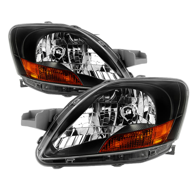 SPYDER xTune Toyota Yaris Sedan 06-12 OEM Style Headlights - Black HD-JH-TYA06-AM-BK 9036040 9036040 Photo - Primary