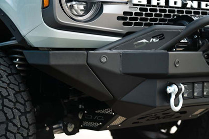 DV8 Offroad 2021+ Ford Bronco Modular Front Bumper Winch Capable w/ Auxiliary Light Mounts FBBR-02 FBBR-02 Photo - Unmounted