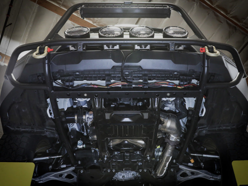 aFe POWER 10-14 Subaru Outback H4 2.5L / H6 3.6L Terra Guard Bumper Front - Black 79-27007 79-27007 Photo - Mounted