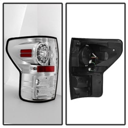Spyder Toyota Tundra 07-13 LED Tail lights Chrome ALT-YD-TTU07-LED-C 5029591 5029591 Photo - Unmounted