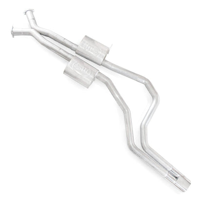 Stainless Works 2004 GTO 3in Catback Chambered Mufflers X-Pipe Slash Cut Tips GTOTOLTMDT GTOTOLTMDT Photo - out of package