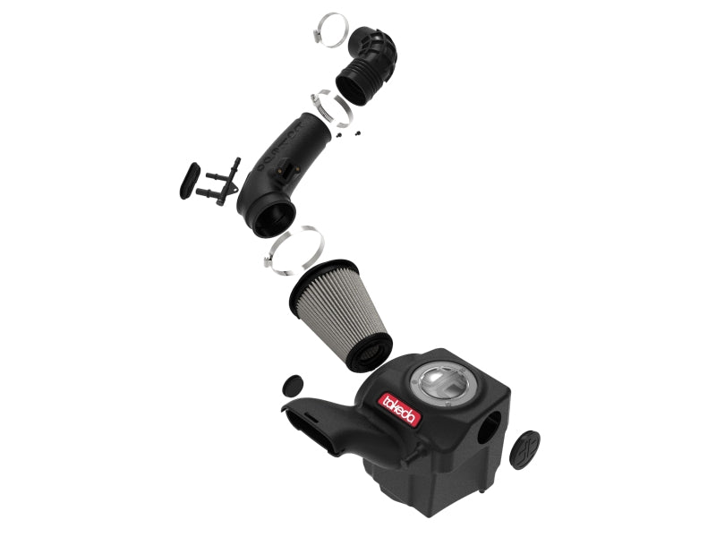 aFe POWER Momentum GT Pro Dry S Intake System 16-19 Ford Fiesta ST L4-1.6L (t) 56-70041D 56-70041D Photo - Unmounted