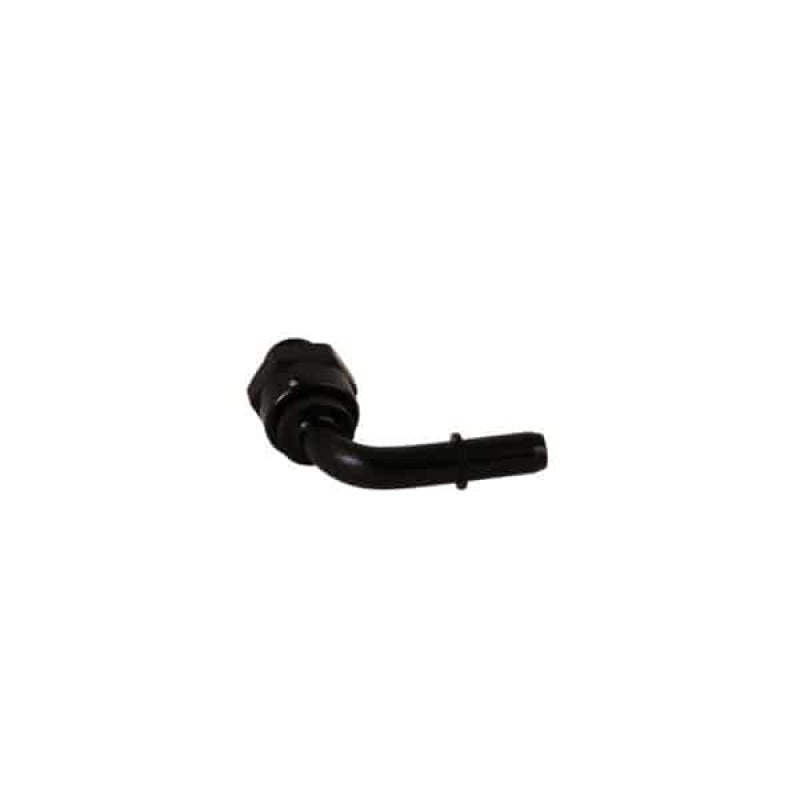 Aeromotive Fitting - AN-06 - 90 Degree - 3/8 Male Quick Connect 15135 15135 Photo - Close Up