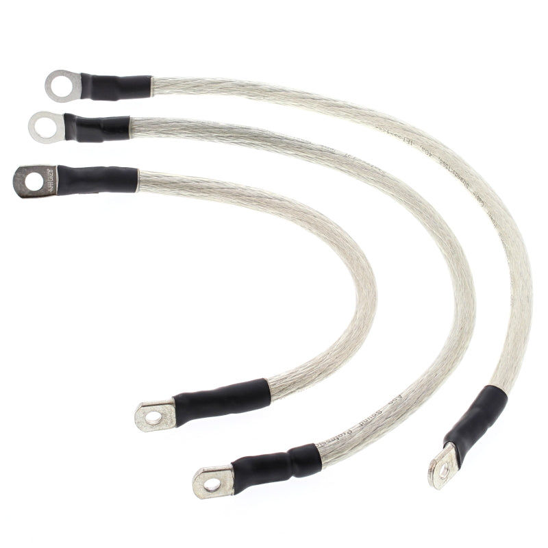 All Balls Racing 86-88 Harley FXR Super Glide Battery Cable Kit Clear 79-3003 79-3003 Photo - Primary