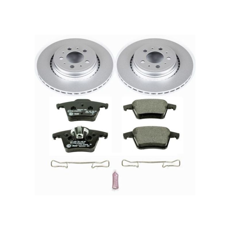 PowerStop Power Stop 03-14 Volvo XC90 Rear Euro-Stop Brake Kit ESK3039 ESK3039 Photo - Primary